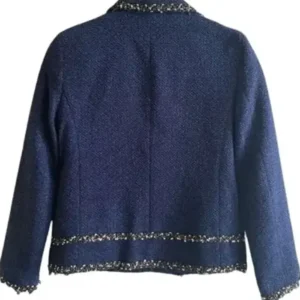 Sanctuary A Witchs Tale 2024 Amy De Bhrun Blue Tweed Jacket Back