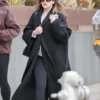 Selena Gomez Long Long Coat