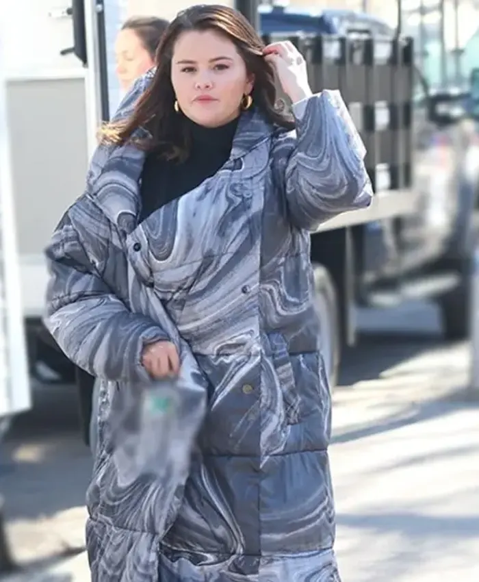Selena Gomez Only Murders in the Building Season 04 Puffer Coat