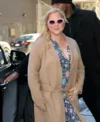Shop Amy Schumer Beige Long Coat