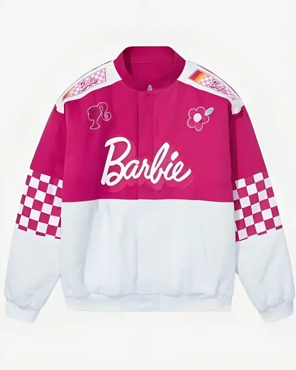 Shop Barbie Pink Racer Jacket