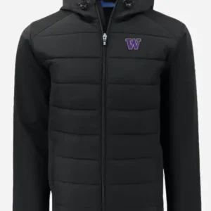 Shop CFB Washington Huskies Puffer Hooded Jacket