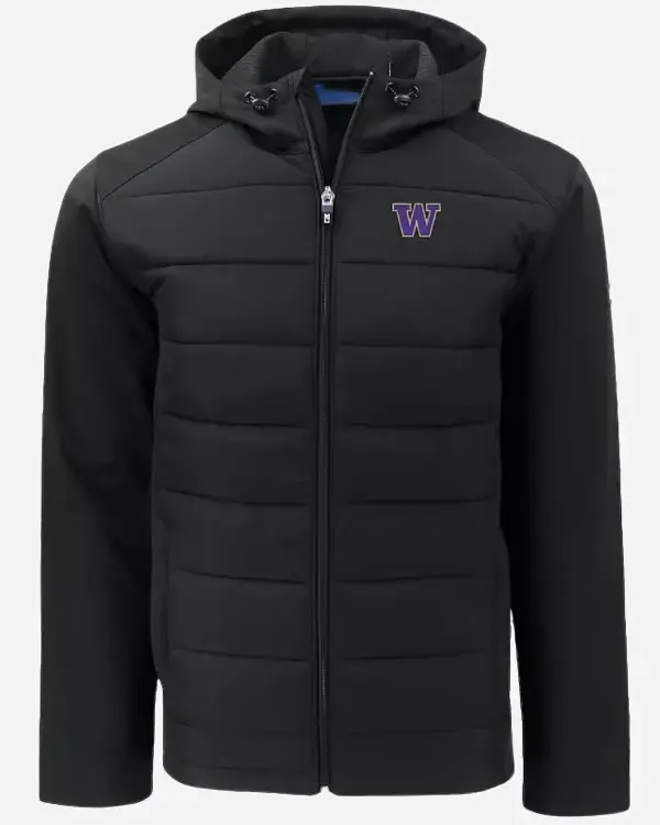 Shop CFB Washington Huskies Puffer Hooded Jacket