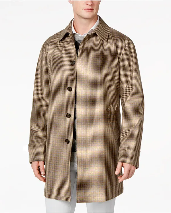 Shop Eddie Horniman The Gentlemen Plaid Cotton Coat