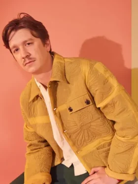 Shop Ethan Parachute 2024 Yellow Cotton Jacket