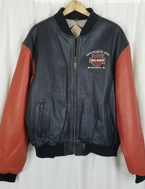Shop Harley Davidson Leather Bomber Jacket