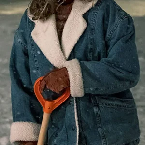 Shop Hilary Swank Ordinary Angels 2024 Denim Jacket