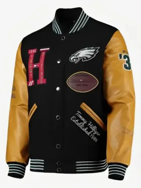 Shop Philadelphia Eagles Tommy Hilfiger Varsity Jacket