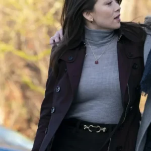 Shop Reenie Green Trucker 2024 Wool Trench Coat