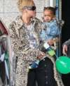 Shop Rihanna Los Angeles Leopard Print Coat