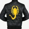 Shop Ryan Gosling Scorpion Black Drive Jacket