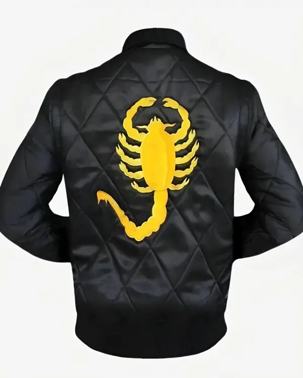 Shop Ryan Gosling Scorpion Black Drive Jacket