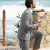 Shop The Bachelor S28 Finale Joey Graziadeis Grey Suit