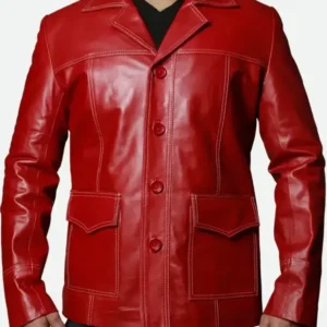 Shop Tyler Durden Fight Club Red Jacket