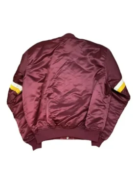 Shop Vintage Washington Burgundy Satin Jacket