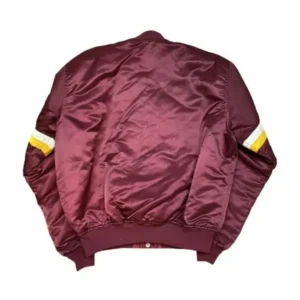 Shop Vintage Washington Burgundy Satin Jacket