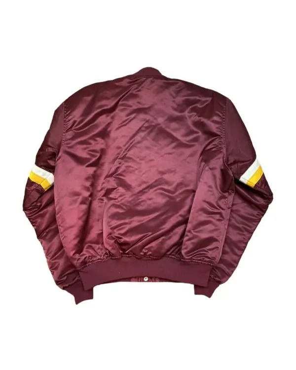 Vintage Washington Burgundy Satin Jacket