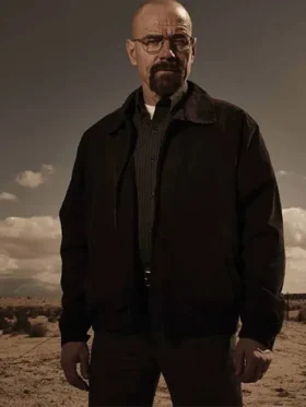 Shop Walter White Breaking Bad Black Cotton Jacket