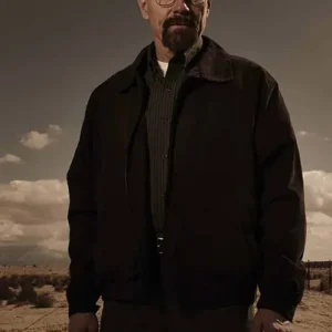 Shop Walter White Breaking Bad Black Cotton Jacket