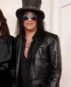 Slash Oscar Awards Leather Jacket