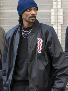 Snoop Dogg Law and Order SVU Black Varsity Jacket