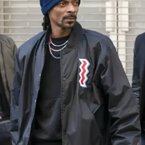 Snoop Dogg Law and Order SVU Black Varsity Jacket