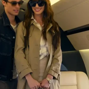 Solene The Idea of You 2024 Beige Trench Coat