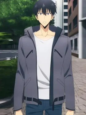 Solo Leveling 2024 Sung Jin Woo Grey Hooded Coat