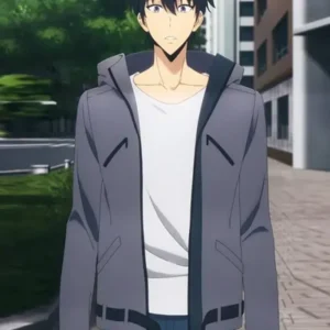 Solo Leveling 2024 Sung Jin Woo Grey Hooded Coat