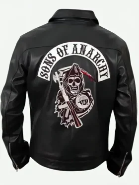 Sons Of Anarchy Black Biker Jacket