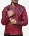 Star Lord Guardians of the Galaxy Leather Jacket
