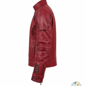 Star Lord Guardians of the Galaxy Leather Jacket Left