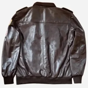 Steve Harrington Stranger Things Real Leather Jacket Back