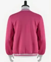 Steven Universe Pink Varsity Jacket Back