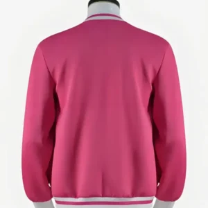 Steven Universe Pink Varsity Jacket Back