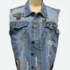 Stranger Things Eddie Munson Denim Vest