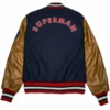 Superman Varsity Jacket Backside