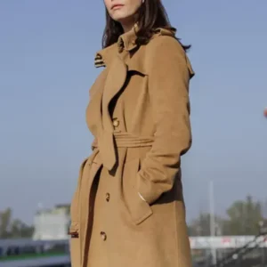 Susie Glass The Gentlemen 2024 Wool Trench Coat