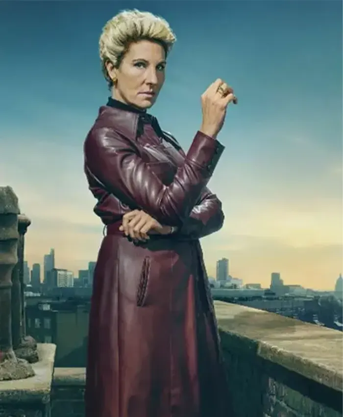 Tamsin Greig Sexy Beast 2024 Trench Coat