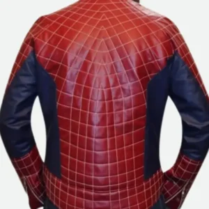 The Amazing Spider Man Peter Parker Jacket Back