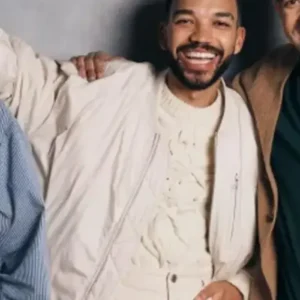 The American Society Of Magical Negroes Aren White Bomber Jacket