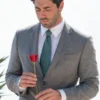 The Bachelor S28 Finale Joey Graziadeis Grey Suit