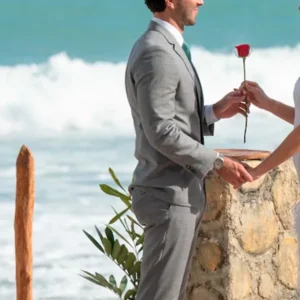The Bachelor S28 Finale Joey Graziadeis Grey Suit On Sale 