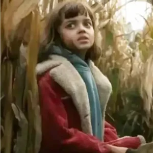 The Signal 2024 Charlie Red Shearling Women Coat