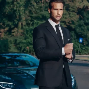 The Talisman Tate Tristan Black Blazer