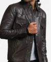 The Walking Dead Governor Black Leather Jacket