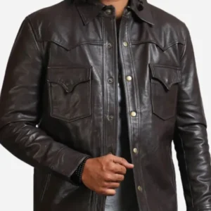 The Walking Dead Governor Leather Jacket