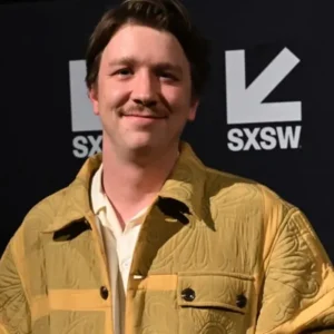 Thomas Mann Parachute 2024 Movie Premier Ethan Yellow Cotton Jacket