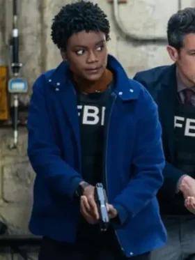 Tiffany Wallace FBI S03 Blue Jacket For Sale