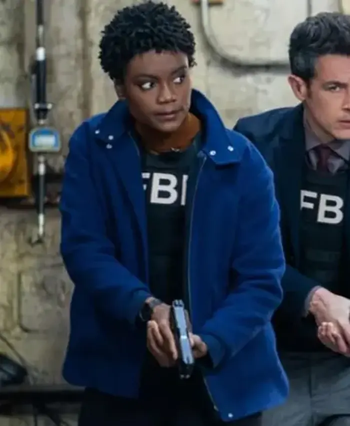 Tiffany Wallace FBI S03 Blue Jacket For Sale